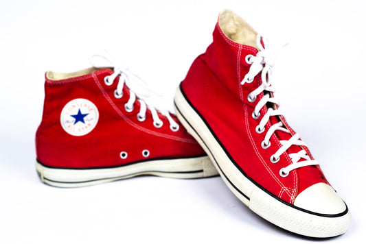 Converse Shoes Chuck Taylor Hi All Star Red Sneakers