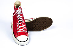 Converse Shoes Chuck Taylor Hi All Star Red Sneakers