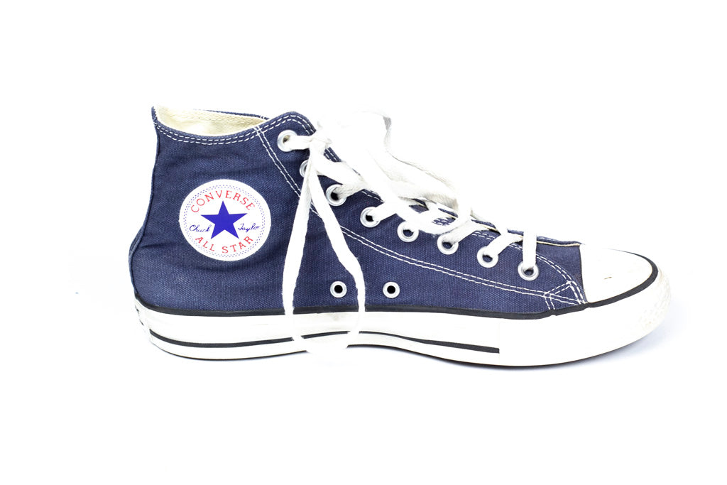 Converse Shoes Chuck Taylor Hi All Star Navy Blue Sneakers