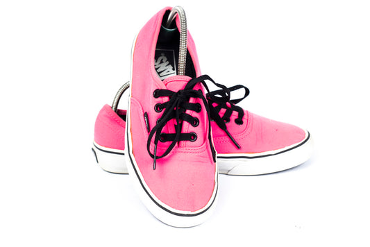 VANS Pink W Width Athletic Shoes for Women