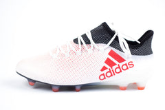 Men's adidas X 17.1 FG Soccer Cleats White Energy