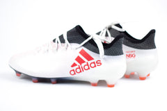 Men's adidas X 17.1 FG Soccer Cleats White Energy