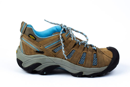 Keen Voyageur Hiking Boots, Brindle/Alaskan Blue,