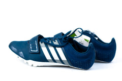 Adidas S78629 Men's Running adizero Accelerator Spikes Collegiate Navy White