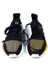 ew Adidas Swift Run Black/White/Gold Metallic