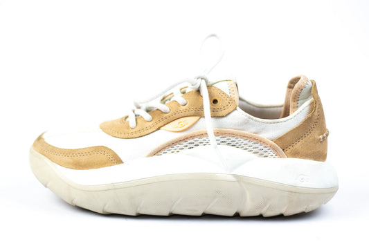 G LA CLOUD LOW TRAINER WHITE / BRONZER /PEACH SNEAKER