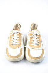 G LA CLOUD LOW TRAINER WHITE / BRONZER /PEACH SNEAKER