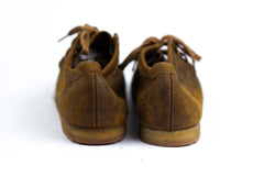 Clark's Wallabees Low Cut Size 6.5 M Brown Leather