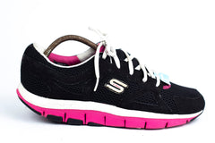 SKECHERS LIV-SMART BLACK SHAPE UPS 12470