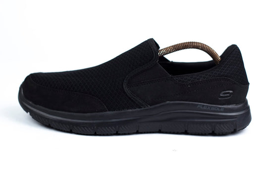 Skechers Work Relaxed Fit Slip-on Sneakers Cozard Black