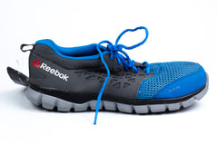 REEBOK WORK IB1038S1P Excel Light Athletic Safety Trainer Shoe, Aluminium toe, PR Work Shoe, Blue/Grey