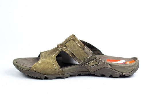 MERRELL Men's Telluride Slide Sandals, Stucco