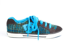 DC Shoes Chelsea Dark Chocolate Turquoise