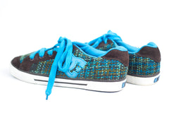 DC Shoes Chelsea Dark Chocolate Turquoise