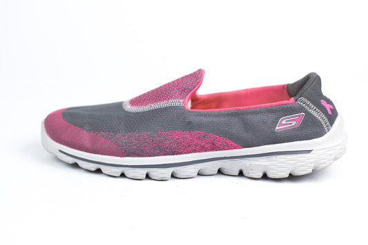 Skechers Go Walk 2 breast cancer edition slip ons