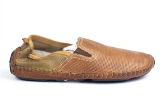 'Jerez' men's perforated loafer - Brown