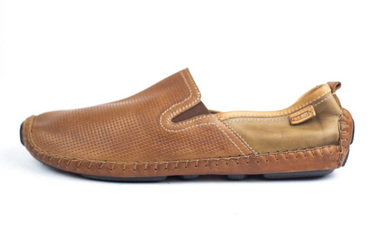 'Jerez' men's perforated loafer - Brown